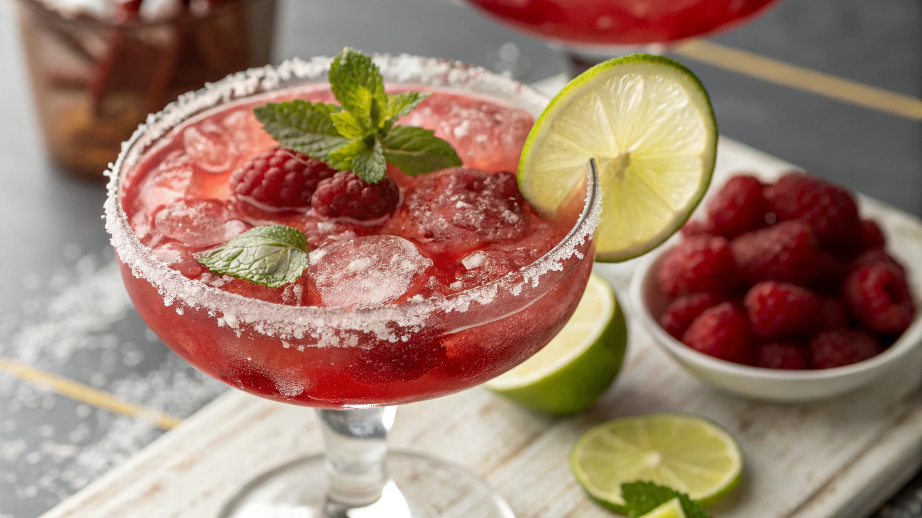Margarita À La Framboise Sans Alcool - recette française