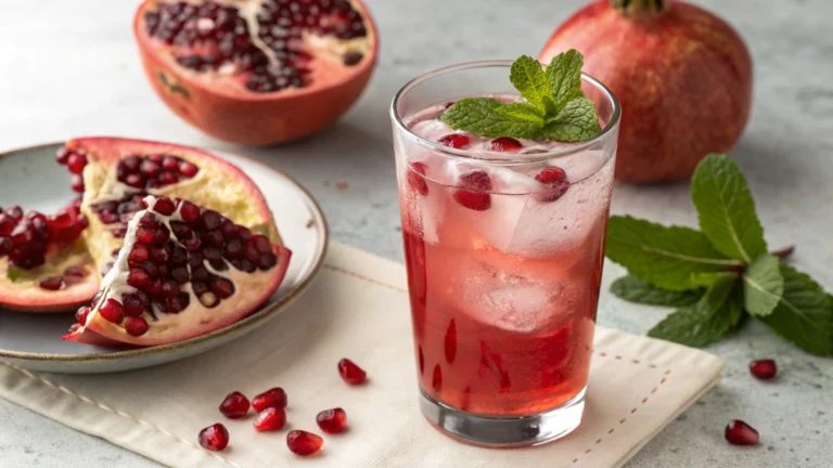 Mocktail De Noël À La Grenade - recette française