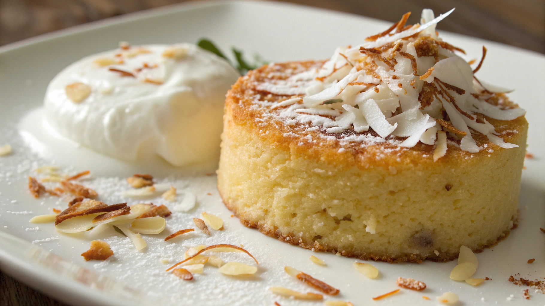 Moelleux au Yaourt & Noix de Coco - recette française