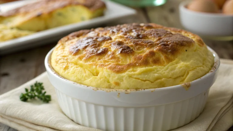 Omelette Soufflée Façon Fondant au Fromage - recette française