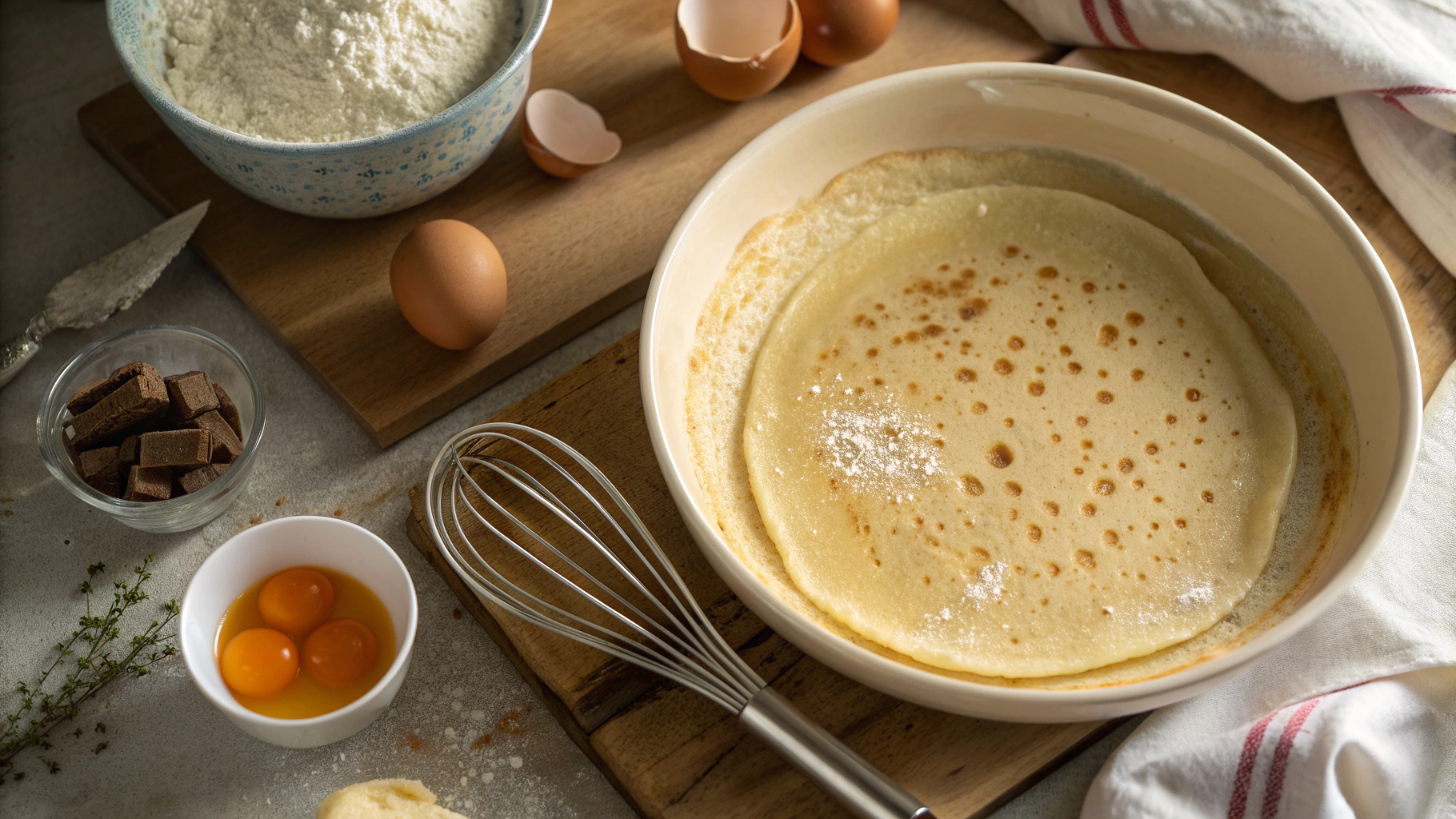 Pâte à Crêpes Rapide et Inratable - recette française