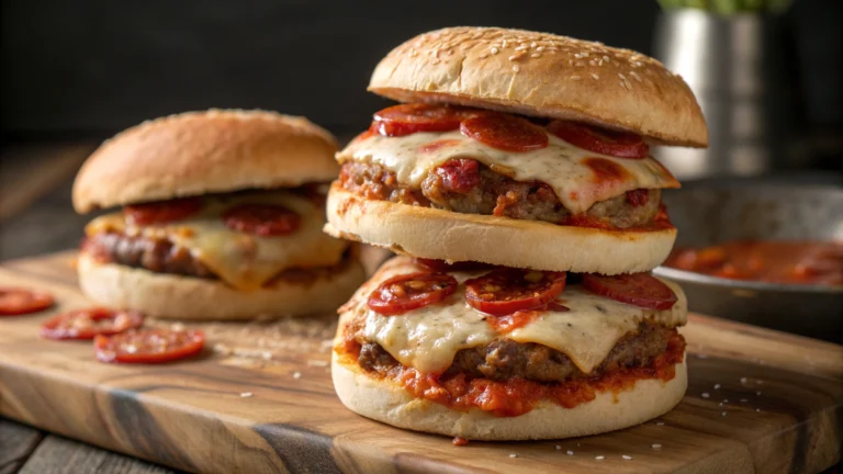 Pizza Burgers - recette française