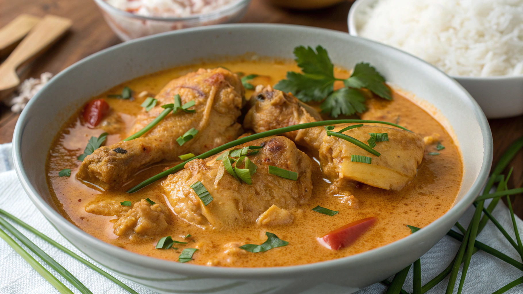 Poulet Coco Réunionnais - recette française