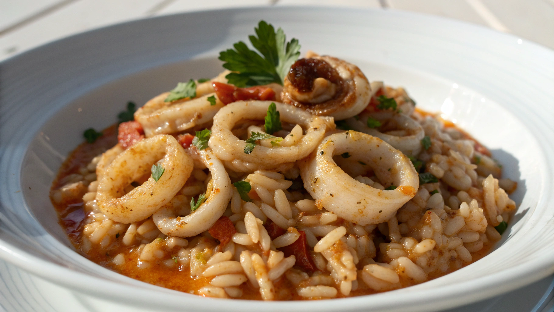 Riz aux Calamars à l’Espagnole - recette française