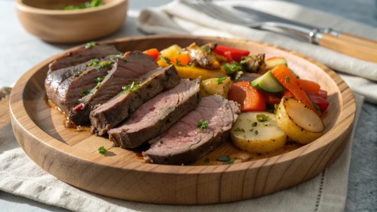 Rôti de Bœuf Savoureux aux Légumes - recette française