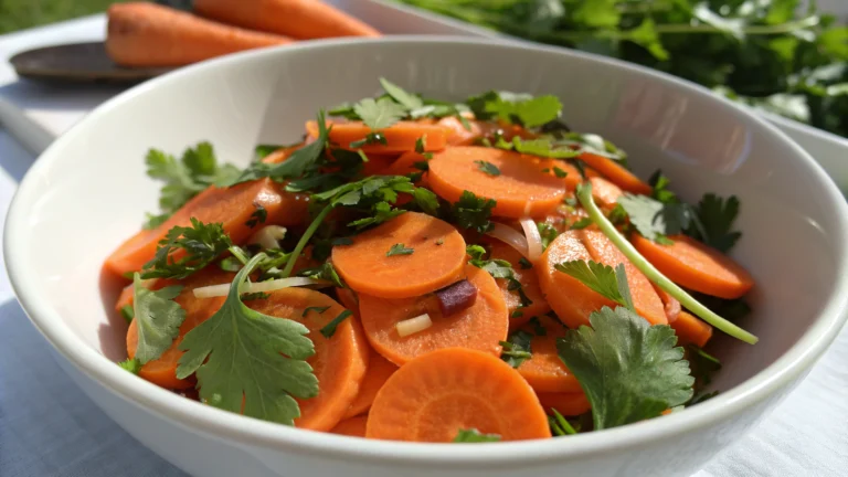 Salade de Carottes de Madras - recette française