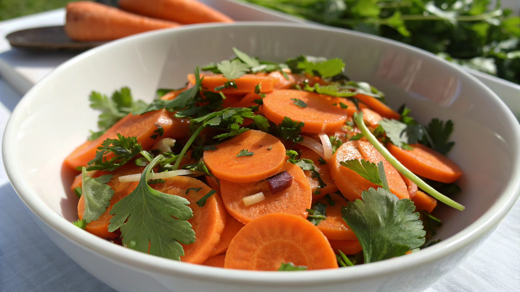 Salade de Carottes de Madras - instructions de préparation