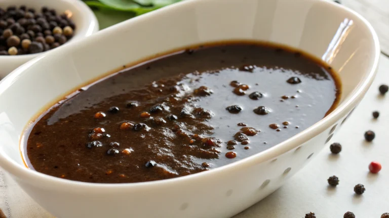 Sauce au Poivre Maison - recette française