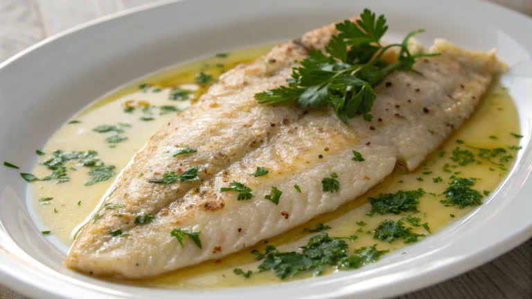 Sole Meunière - recette française