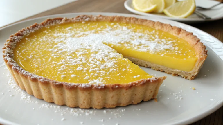 Tarte au Citron Maison - recette française