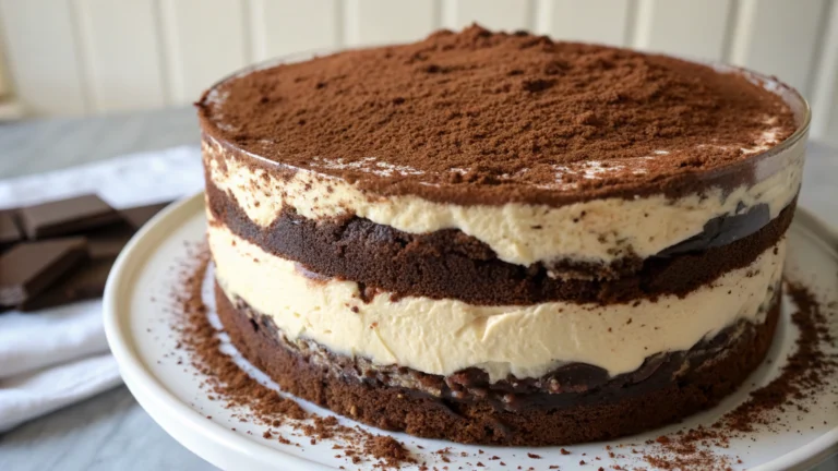 Tiramisu Forêt-Noire - recette française