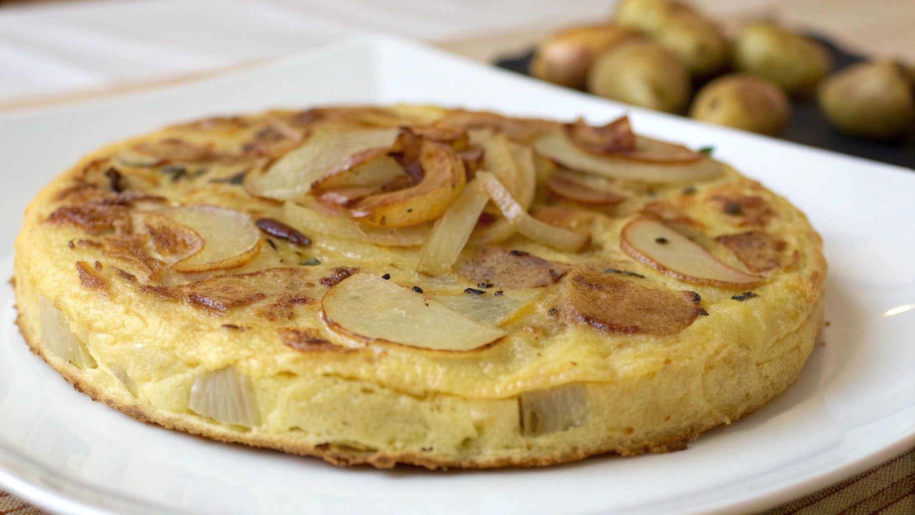 Tortilla Espagnole Traditionnelle - instructions de préparation