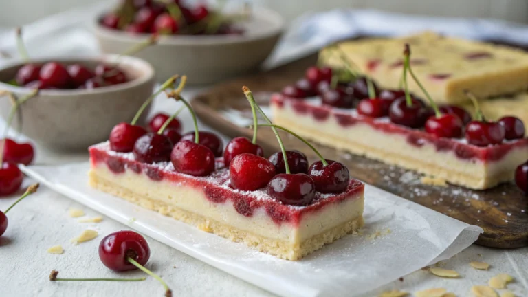 Barres aux Cerises - recette française