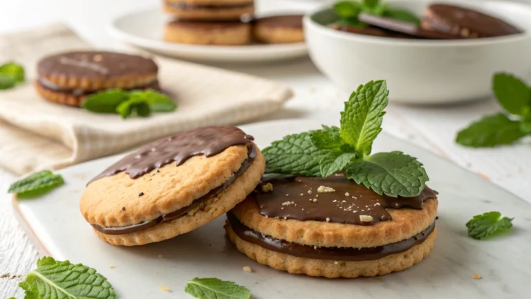 Biscuits au Chocolat et à la Menthe - recette française