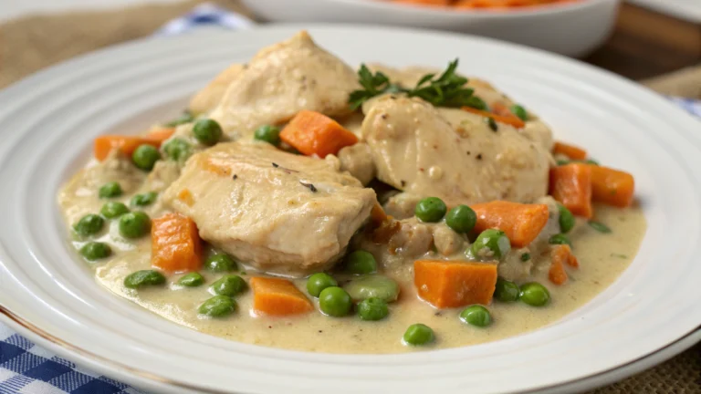 Blanquette de Poulet Crémeuse au Cookeo - recette française