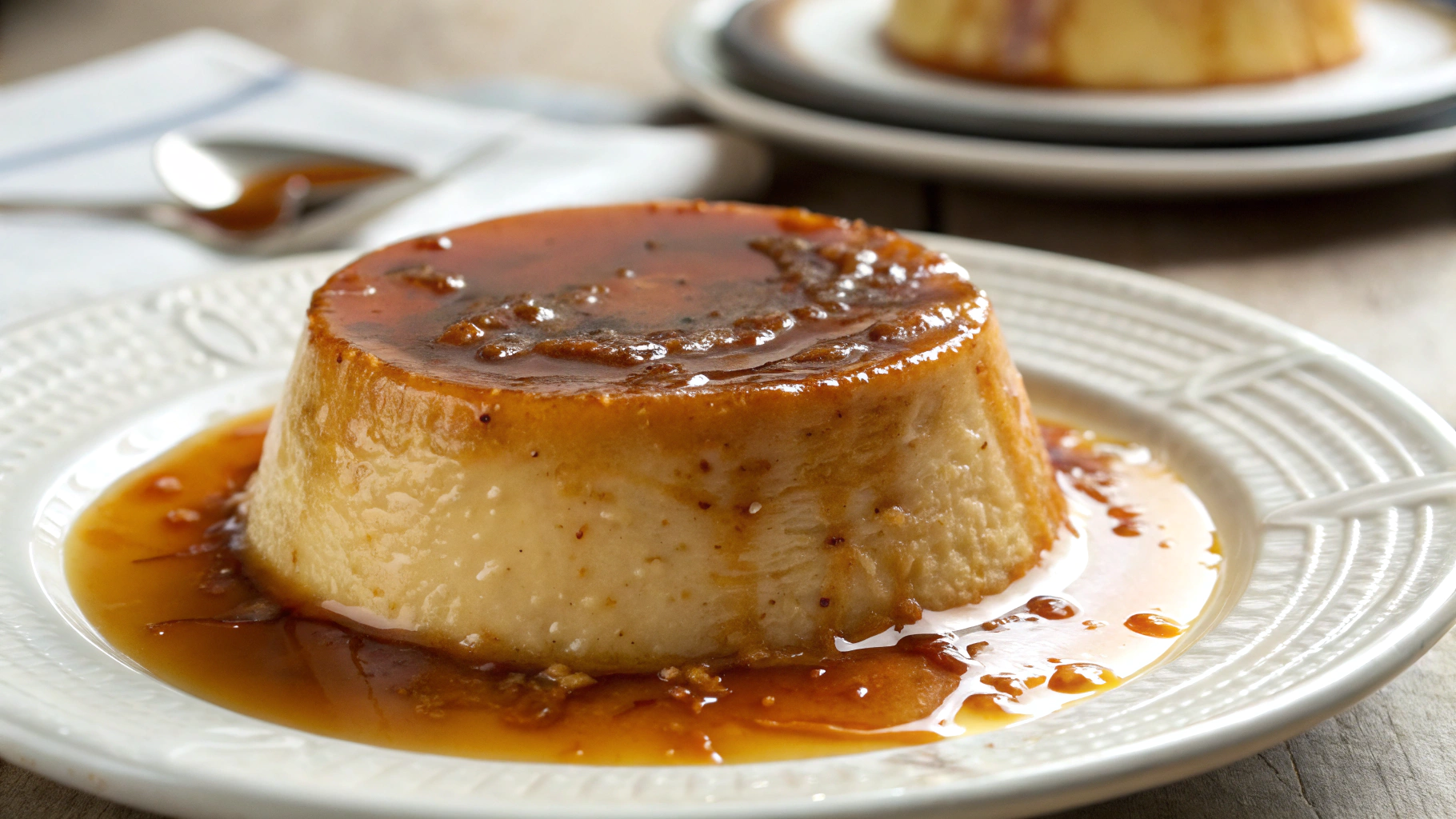 Flan Gourmand au Caramel - recette française