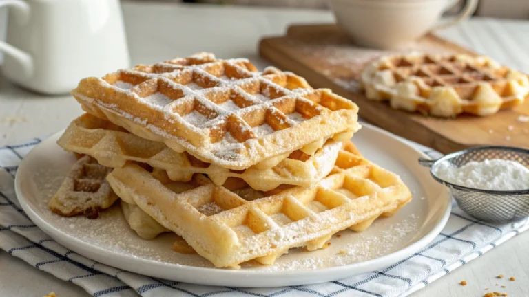 Gaufres Briochées - recette française