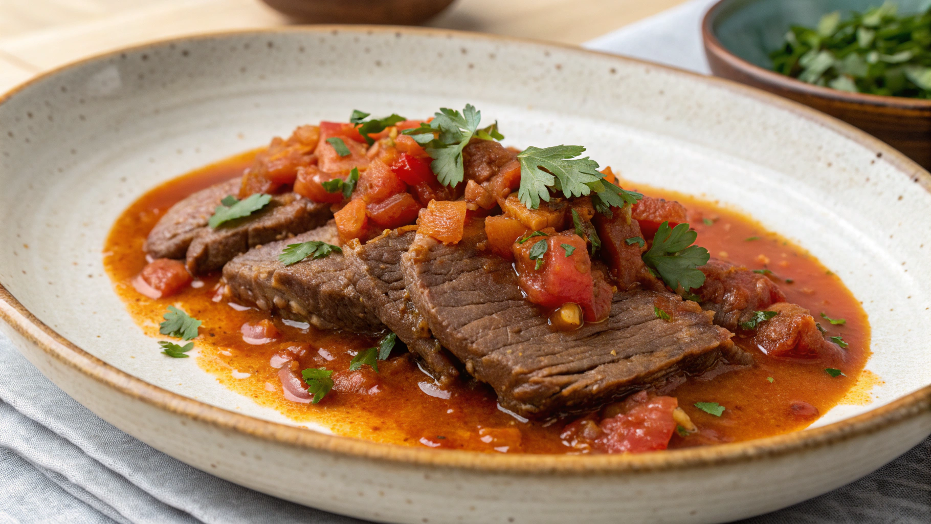 Langue de Bœuf à la Sauce Piquante - recette française