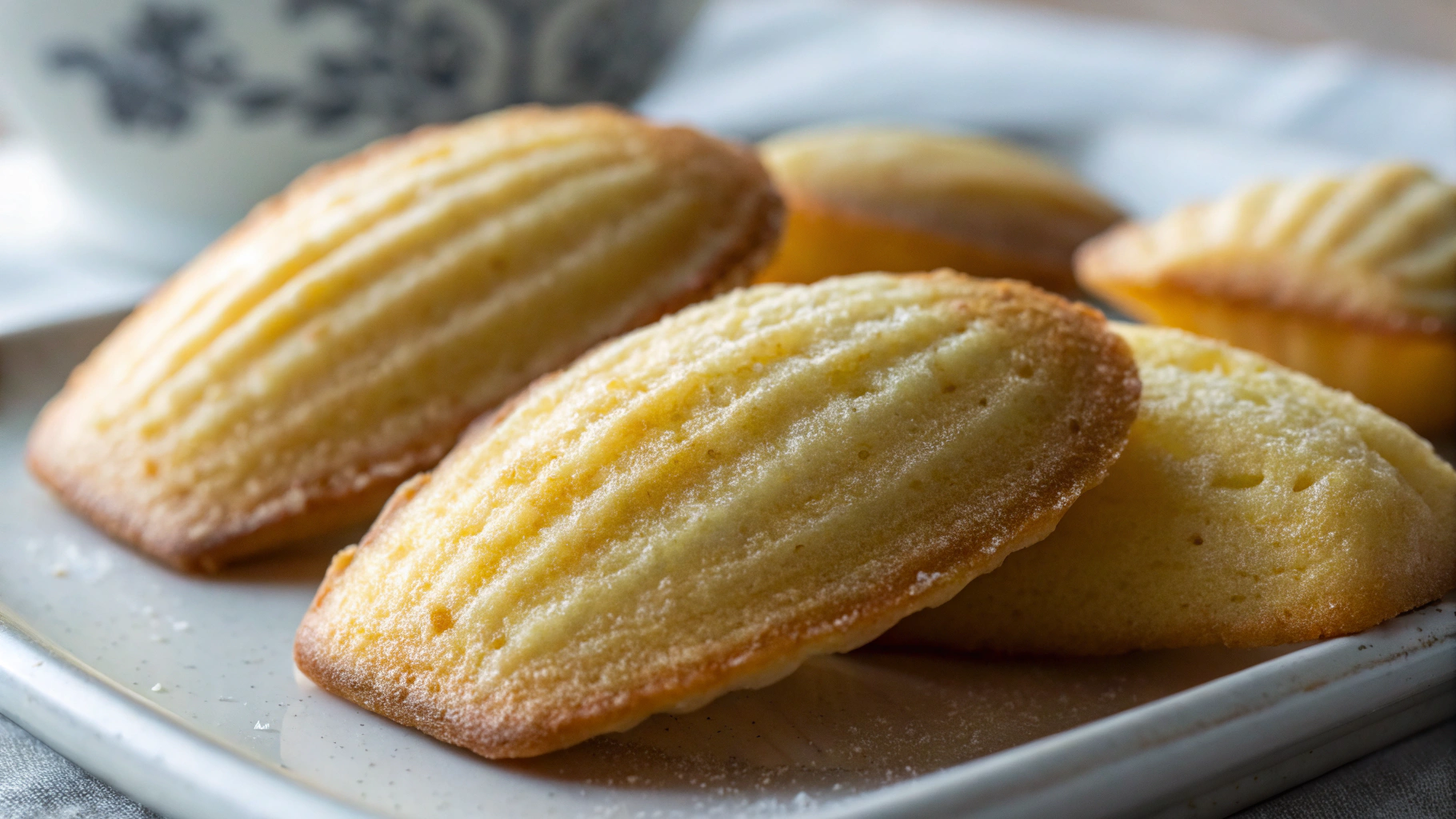 Madeleines Citron et Yaourt Grec - recette française
