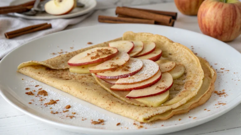 Meilleure Crêpe Alsacienne Épaisse aux Pommes - recette française