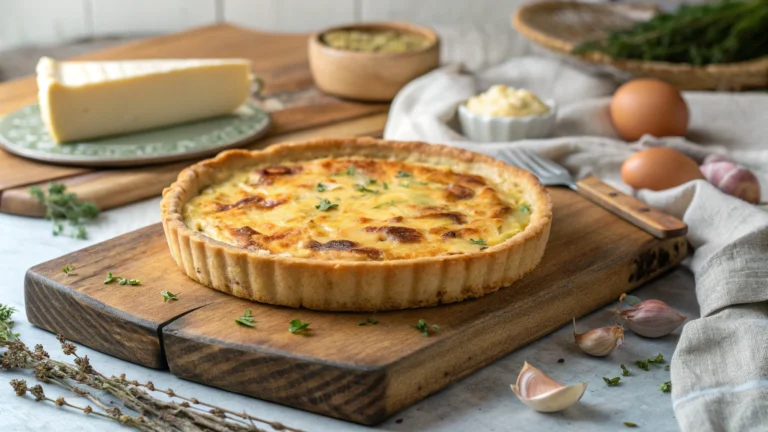 Quiche Gourmande à la Raclette - recette française