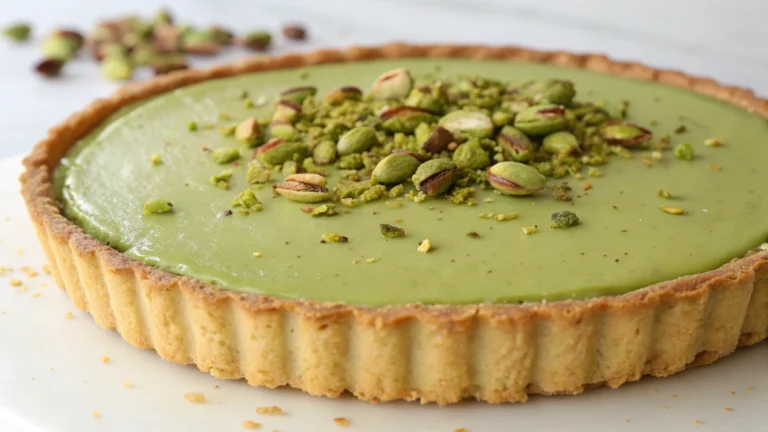 Tarte à la Pistache - recette française