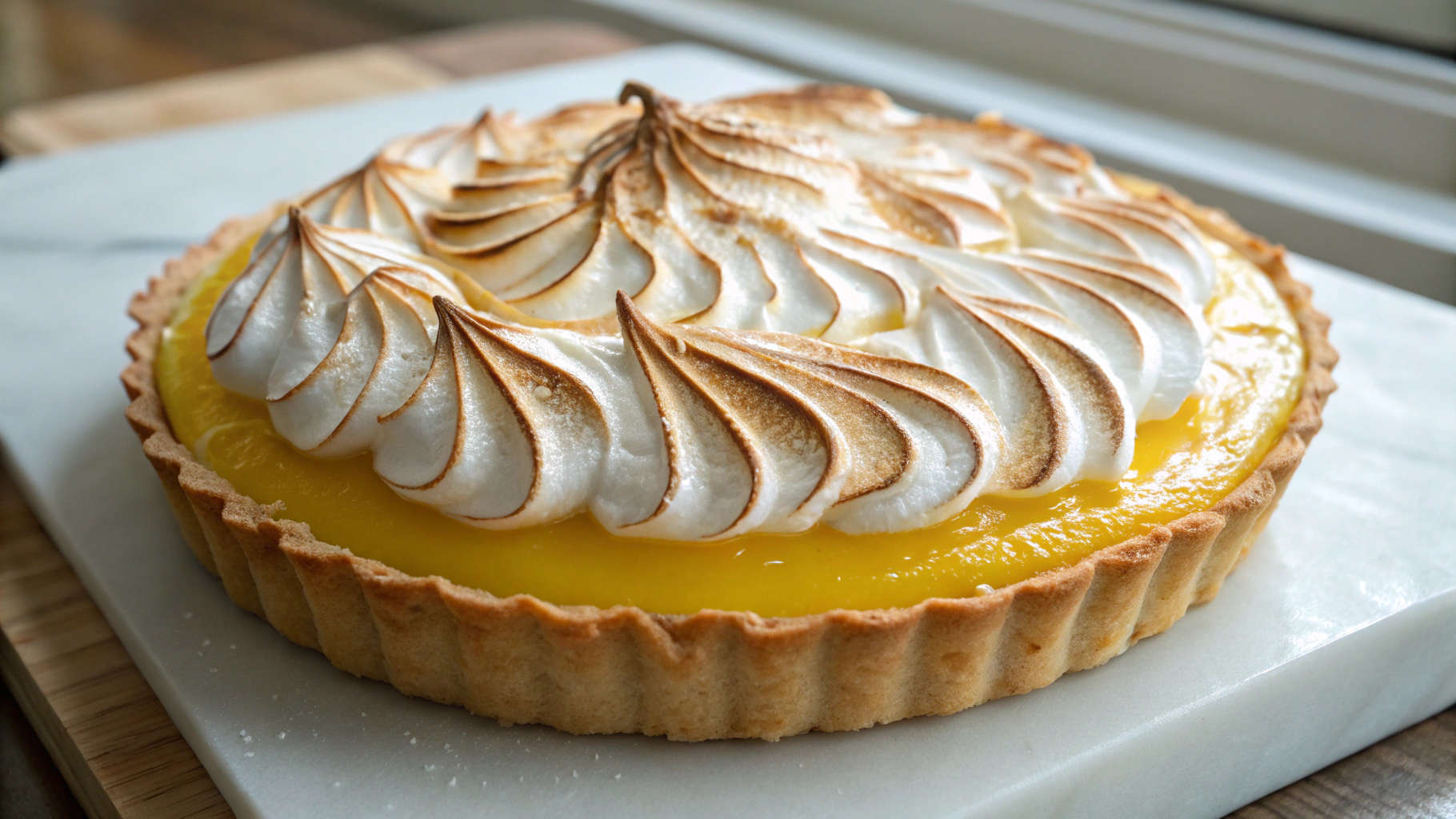 Tarte au citron meringuée gourmande - recette française