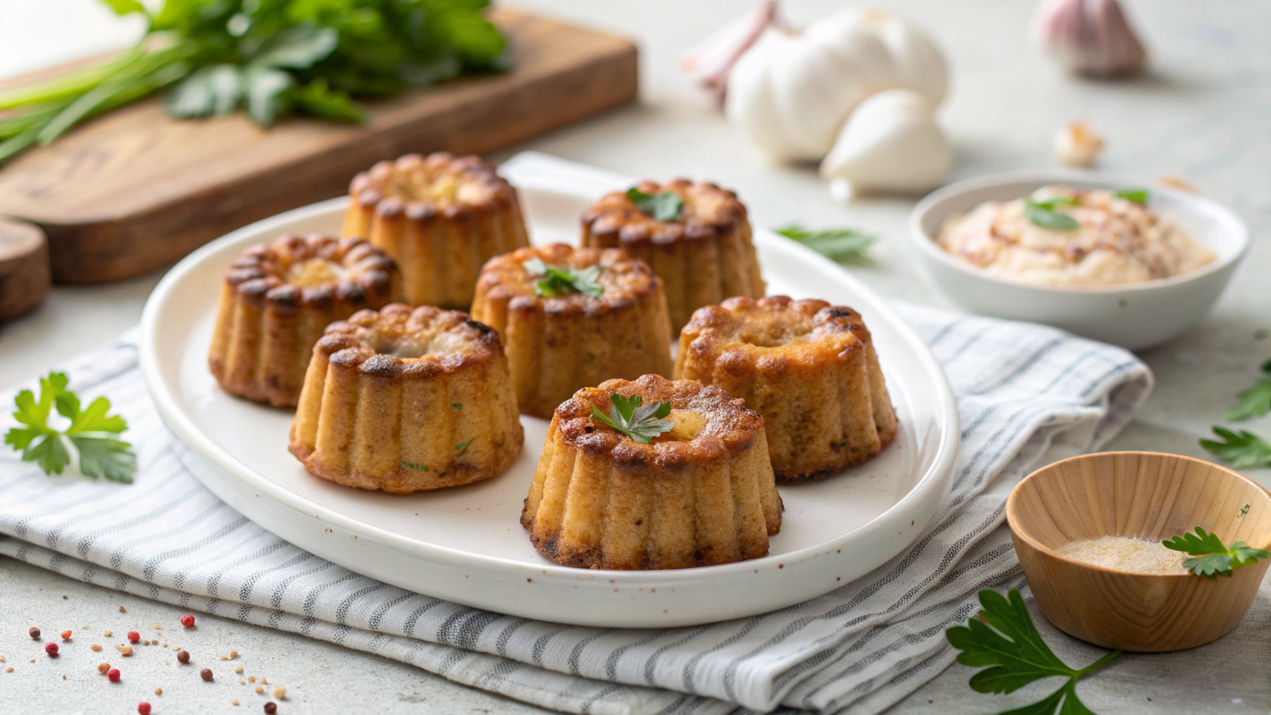 Cannelés au Thon - recette française