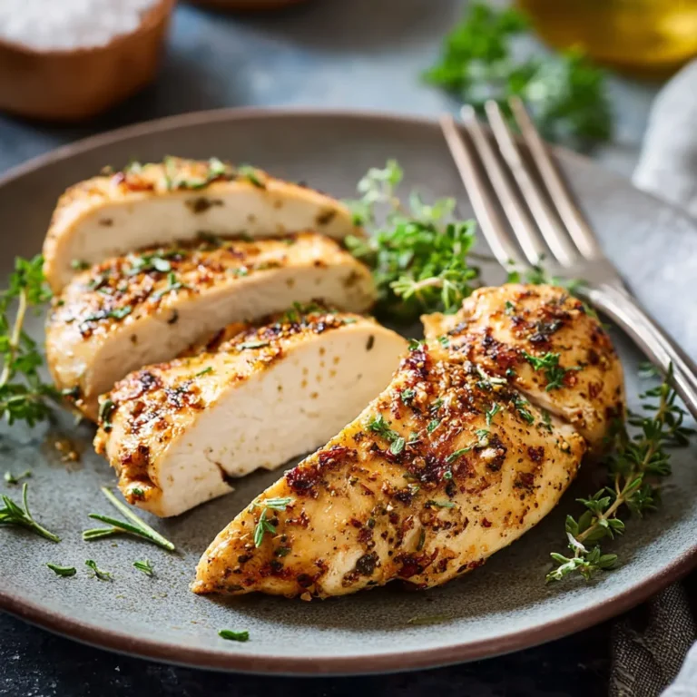 Blanc de poulet grillé tendre et protéiné