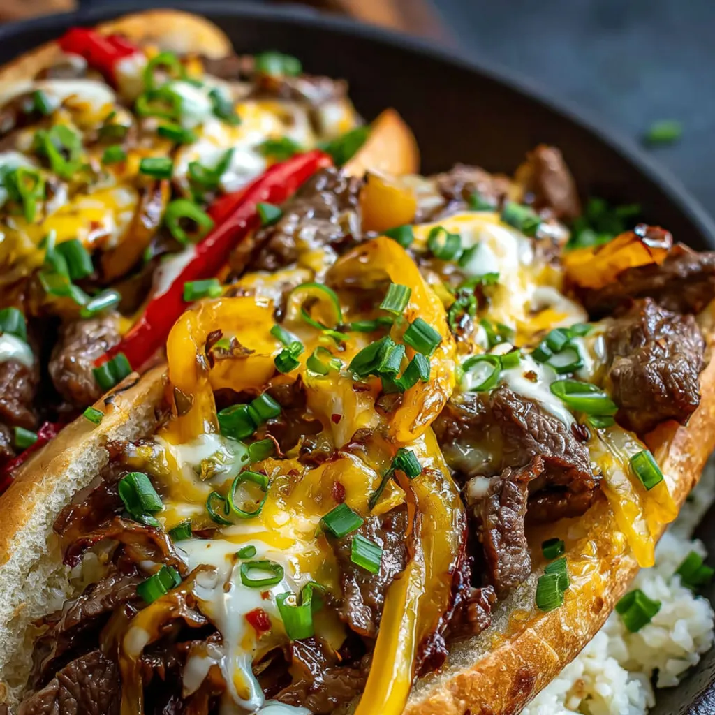 Bol Philly Cheesesteak Keto Délicieusement Allégé