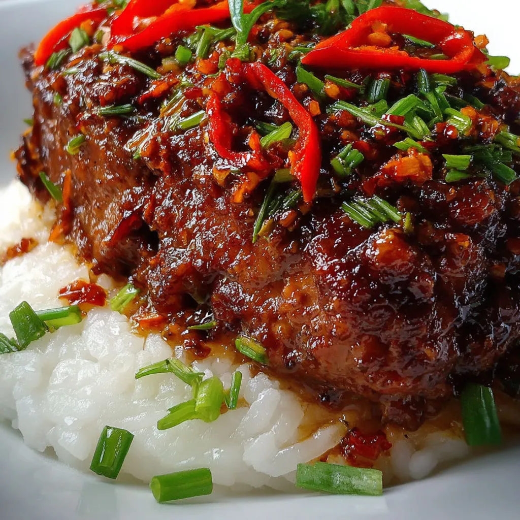 Bœuf croustillant: recette épicée et savoureuse.