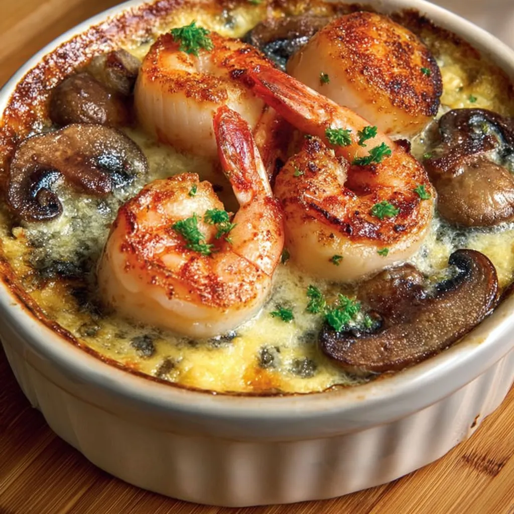 Cassolette de Saint-Jacques : Recette délicieuse et savoureuse en sauce marine