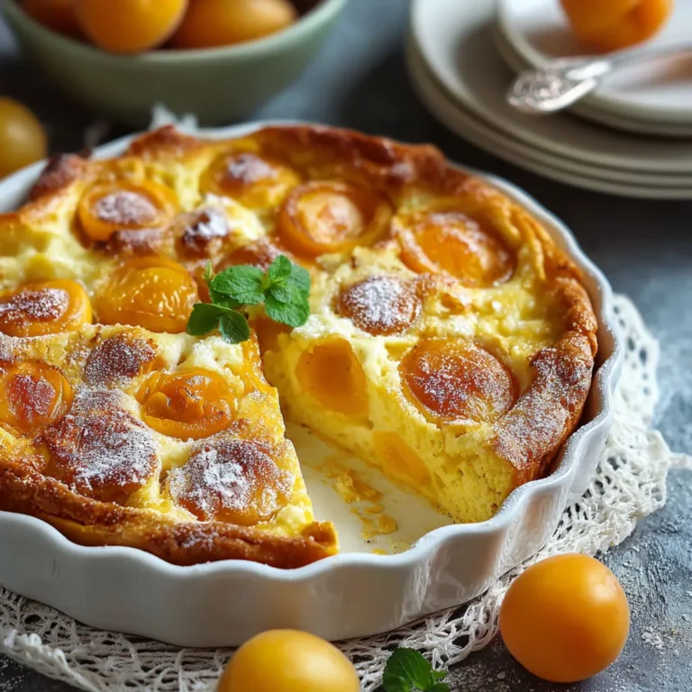 Clafoutis Mirabelles Mascarpone : Recette Estivale Gourmande