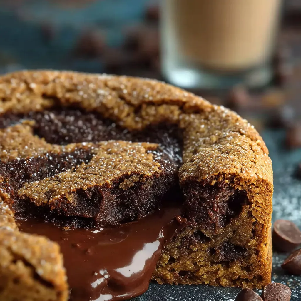 Cookie géant coeur fondant : recette gourmande et irrésistible
