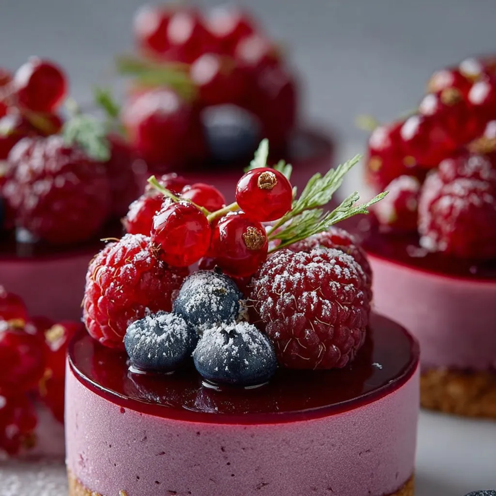 Délice fruité : recette gourmande de bavarois aux fruits rouges