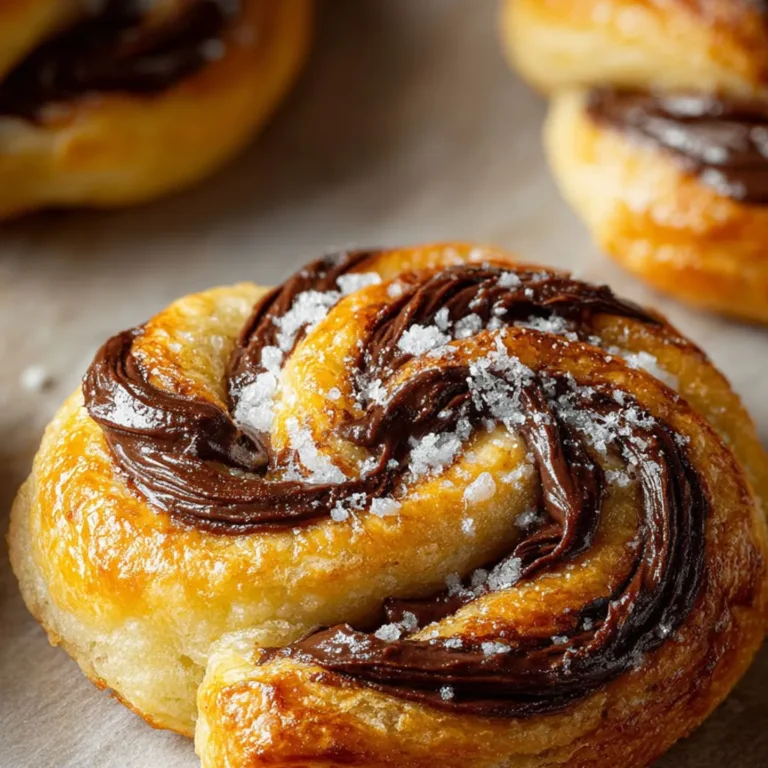 Délice gourmand: Feuilletés Nutella express et savoureux