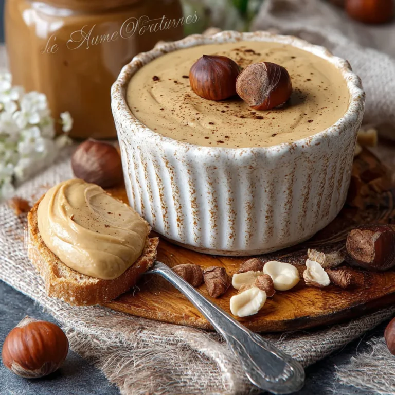 Délice onctueux : Crème noisette el Mordjene