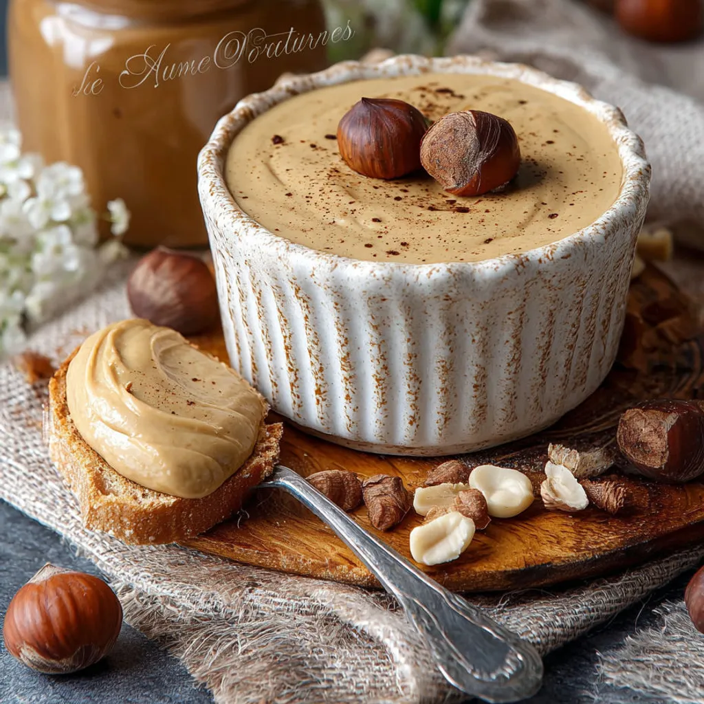 Délice onctueux : Crème noisette el Mordjene