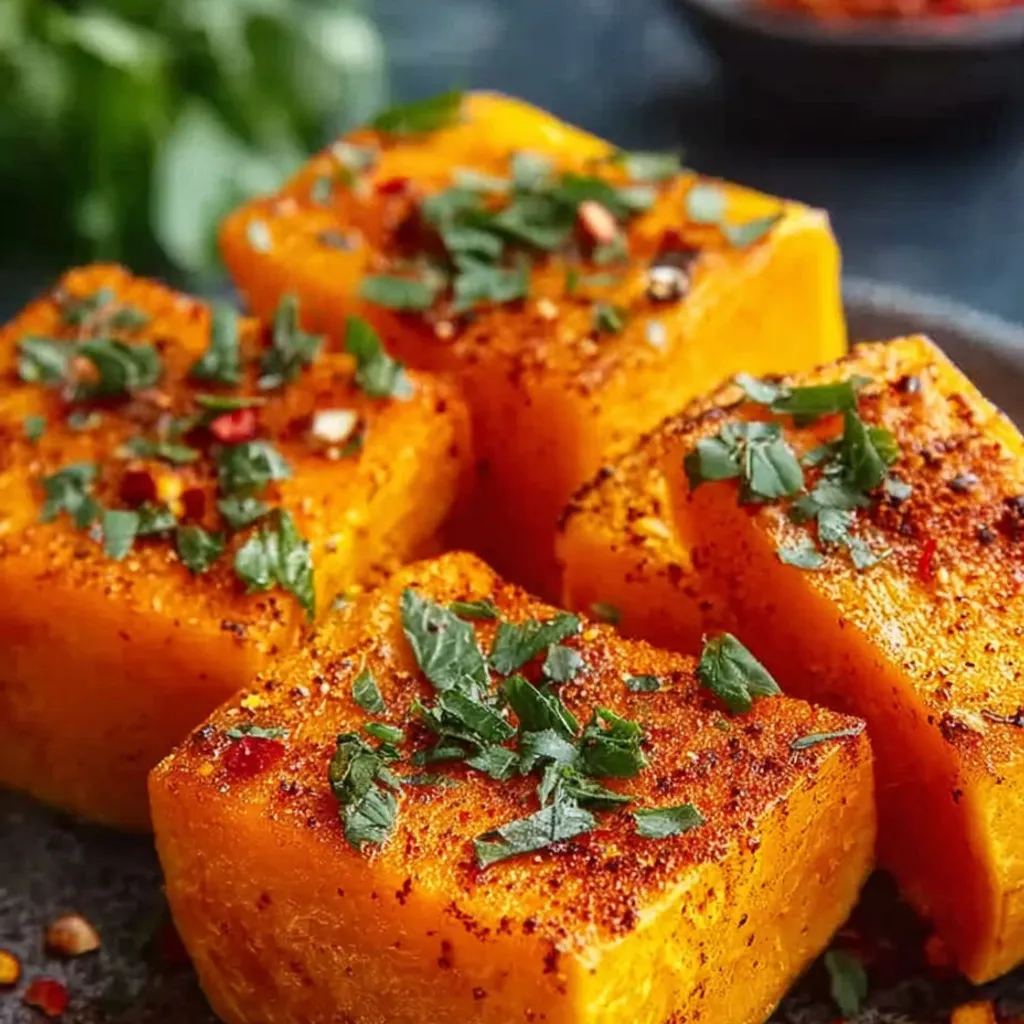 Délicieuse Courge Butternut Épicée Cuisinée à l'Airfryer