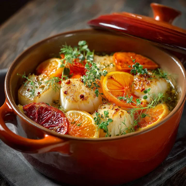 Délicieuse Lotte aux Agrumes: Recette Facile en Cocotte