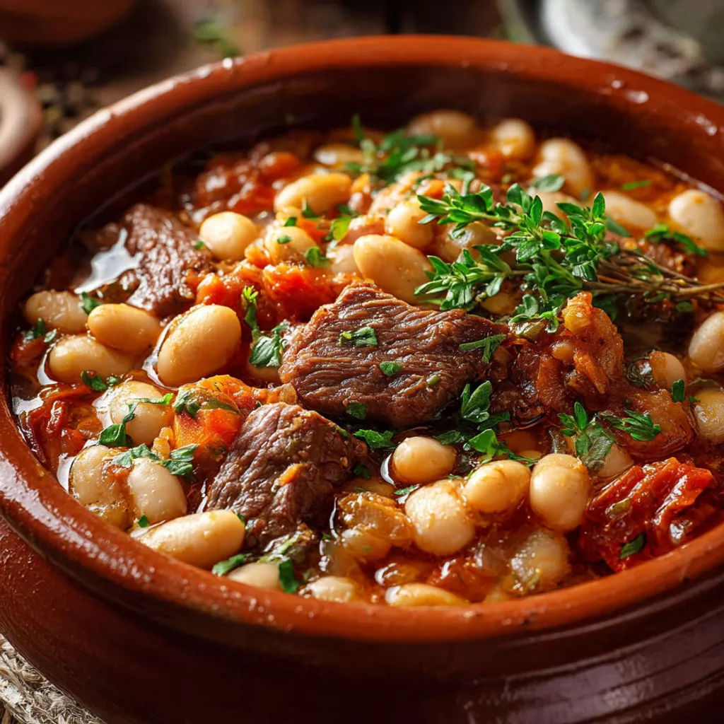 Délicieuse recette traditionnelle de haricots blancs façon loubia