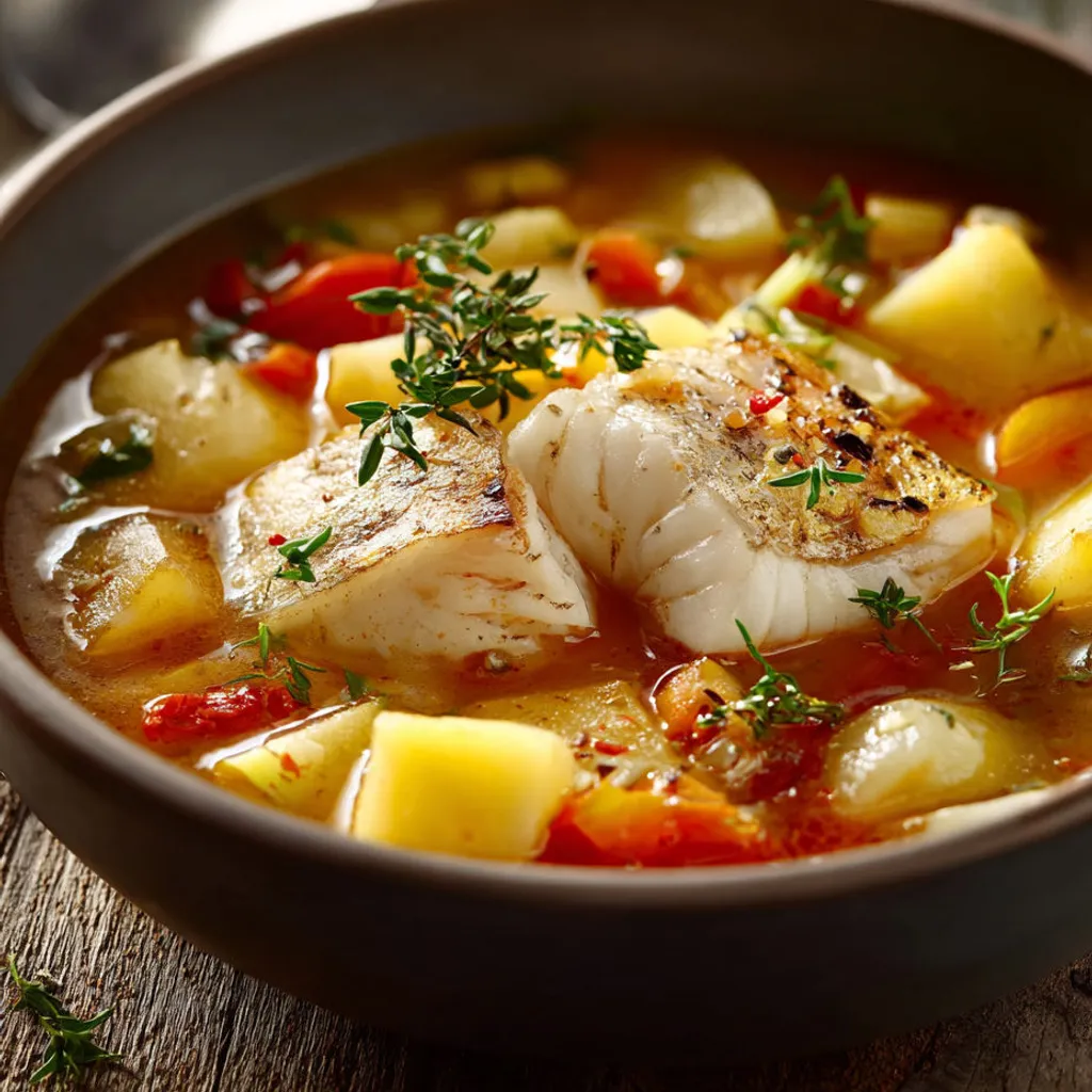 Délicieuse soupe de poisson maison: recette facile et rapide