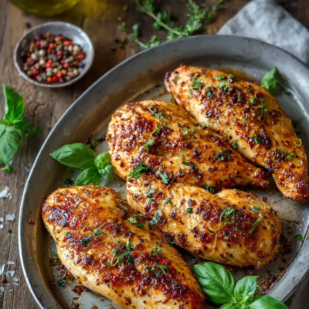 Délicieuses Aiguillettes de Poulet Dorées au Four