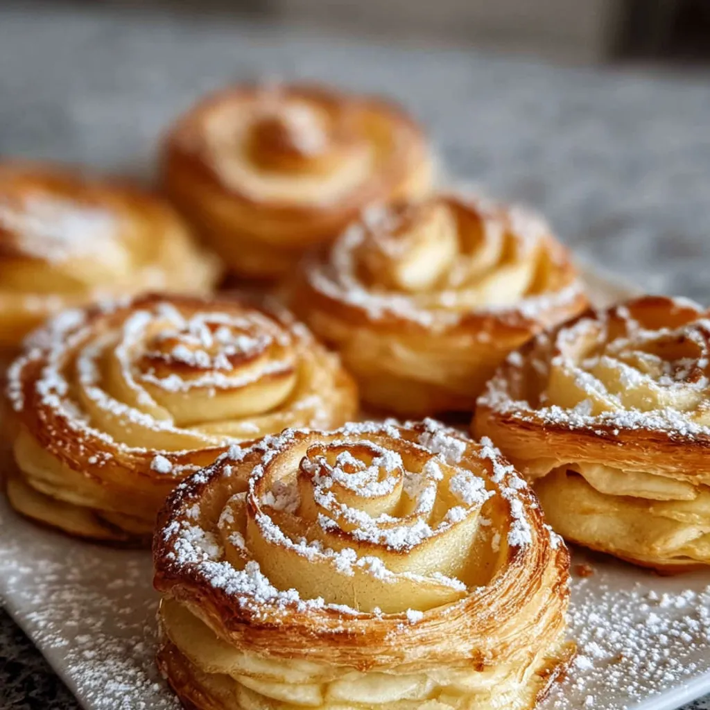 Délicieuses bouchées feuilletées aux pommes: recette facile et rapide