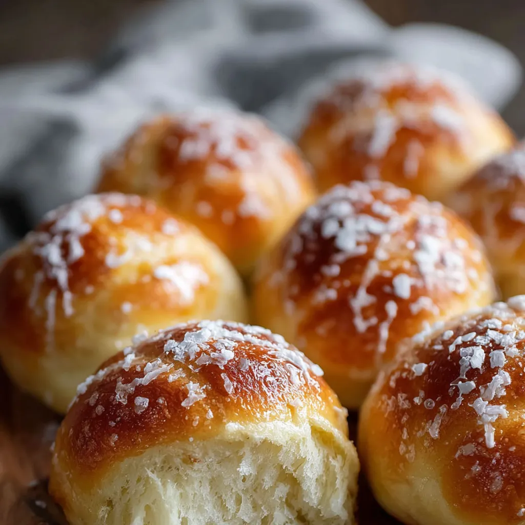 Délicieuses brioches moelleuses au yaourt: recette facile et rapide