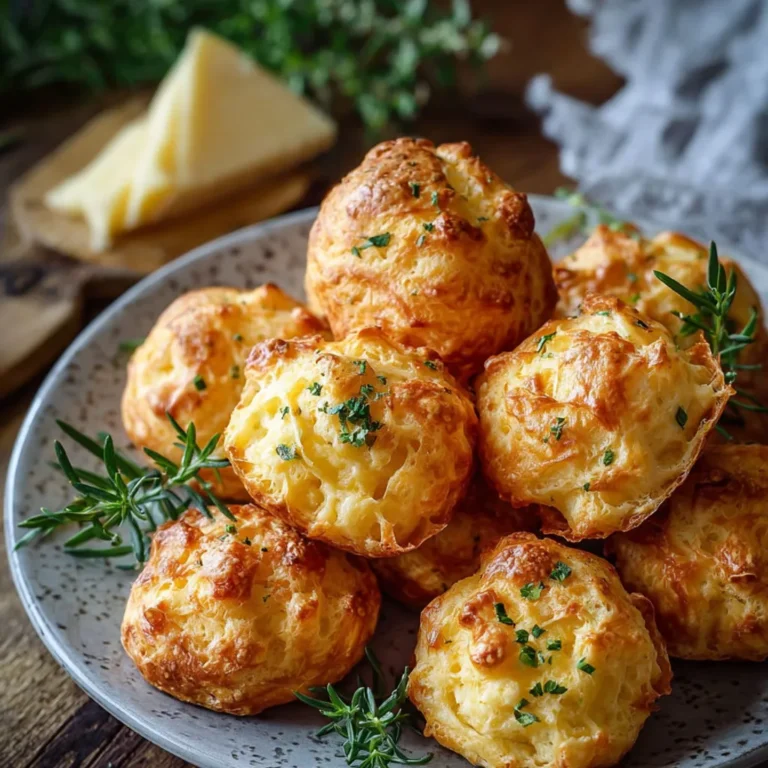 Délicieuses Gougères au Comté: Recette Simple et Savoureuse