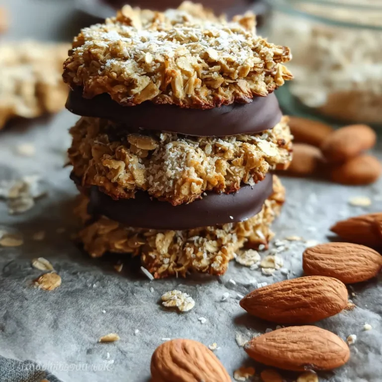 Délicieux biscuits avoine et chocolat : recette gourmande facile
