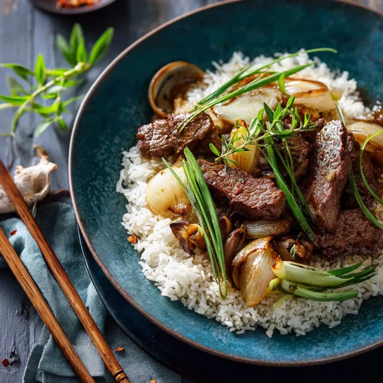 Délicieux Bœuf Sauté: Recette Simple aux Oignons