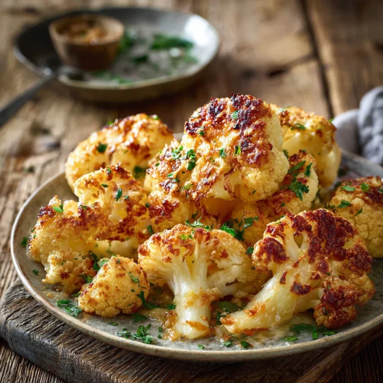 Délicieux Chou-Fleur Parmesan Croustillant: Recette Facile et Savoureuse