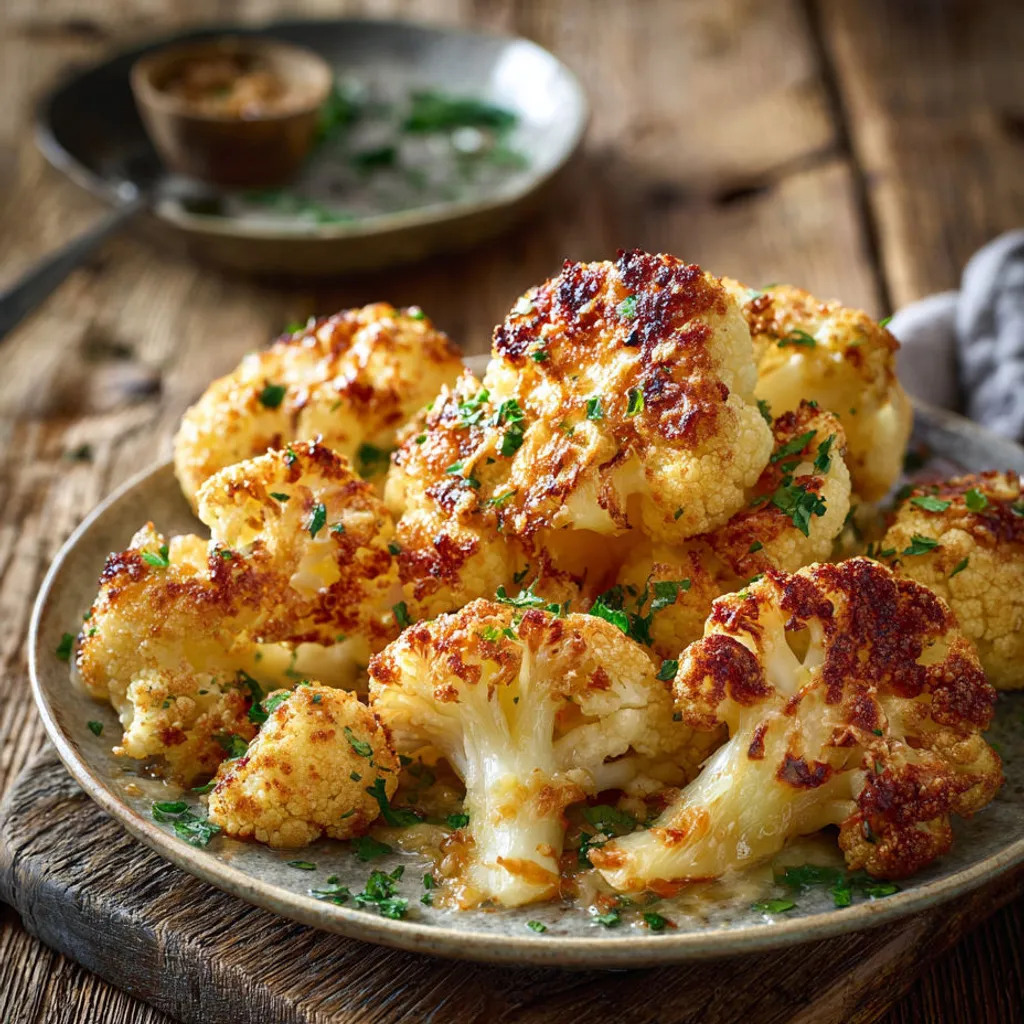Délicieux Chou-Fleur Parmesan Croustillant: Recette Facile et Savoureuse